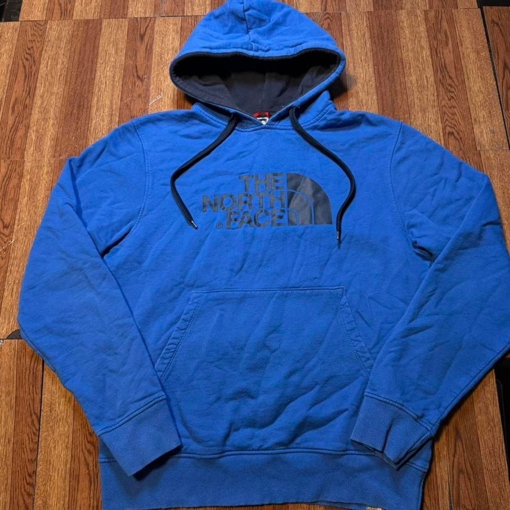 The North Face Blue Tech Essential Sportswear Hoodie Medium